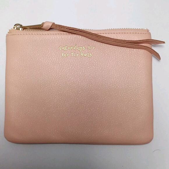 Aimee Kestenberg Zip Pink Pouch L12323 - Picture 1 of 3